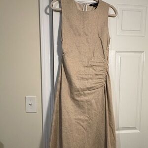 Urban Revivo Cotton Linen Blend Sleeveless Midi Maxi Dress US 4 like new